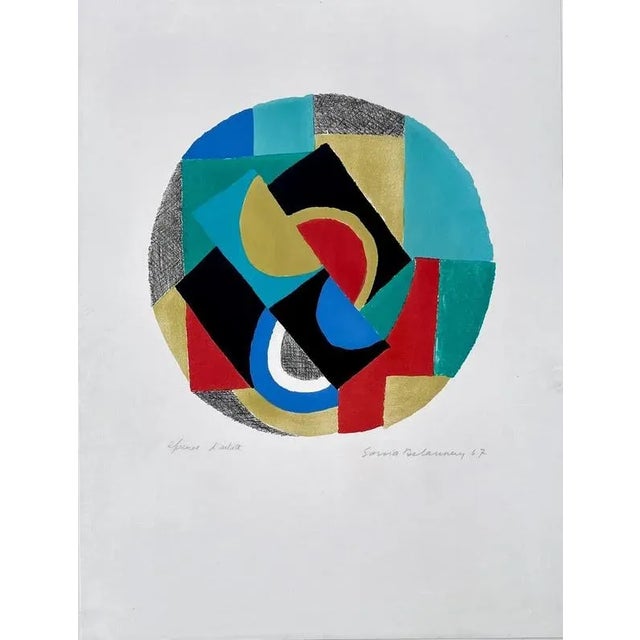 Sonia Delaunay, Target II, 1967, Lithograph For Sale - Image 7 of 7