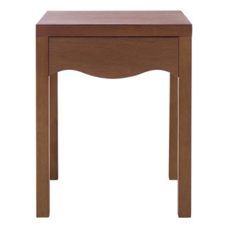 Kannie 1 Drawer Accent Table in Dark Oak For Sale