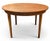 Mid-Century Modern 1950s Round Teak Table Without Leaves - 012602 For Sale - Image 3 of 3