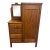 Antique Arts & Crafts Mission Quarter Sawn White Oak Gentleman’s Chiffonier For Sale
