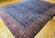 Vintage Mahal Sultanabad Rug, Hand-Knotted Wool, Geometric Pattern, 11x14, Navy & Burgundy For Sale - Image 12 of 13
