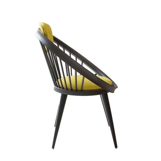 1960s Set of Circle Armchairs attributed to Yngve Ekström for Swedese Meubel, Sweden, 1960s For Sale - Image 5 of 7