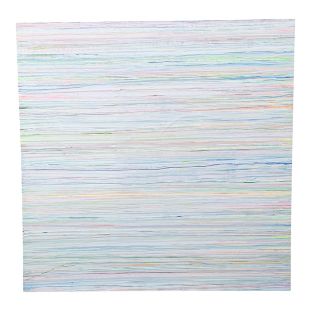 Modern Color-Field Painting on Canvas by P. L. Bradbury For Sale