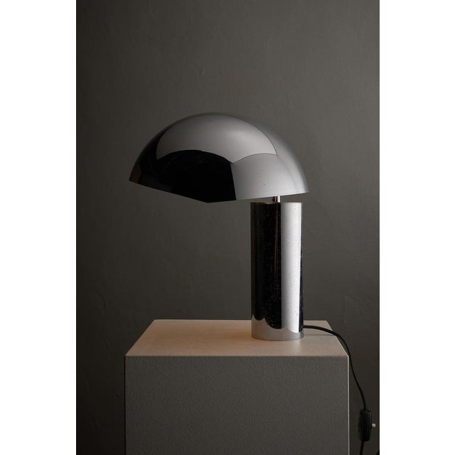 Table lamp by Cosack Leuchten produced in Germany circa 1970. This is a bold statement piece of the Space Age era. The...