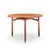 Mid 20th Century Jens Risom Mid Century Round Walnut Dining Table For Sale - Image 5 of 7