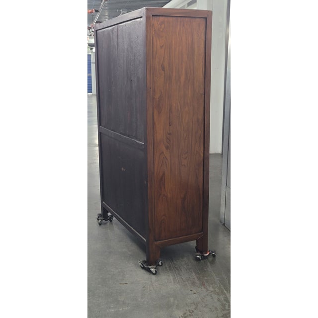 Wood Scholar Cabinet - 19th Century For Sale - Image 7 of 10