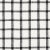 Schumacher X Vogue Living Pauline Check Casement Fabric in Black For Sale