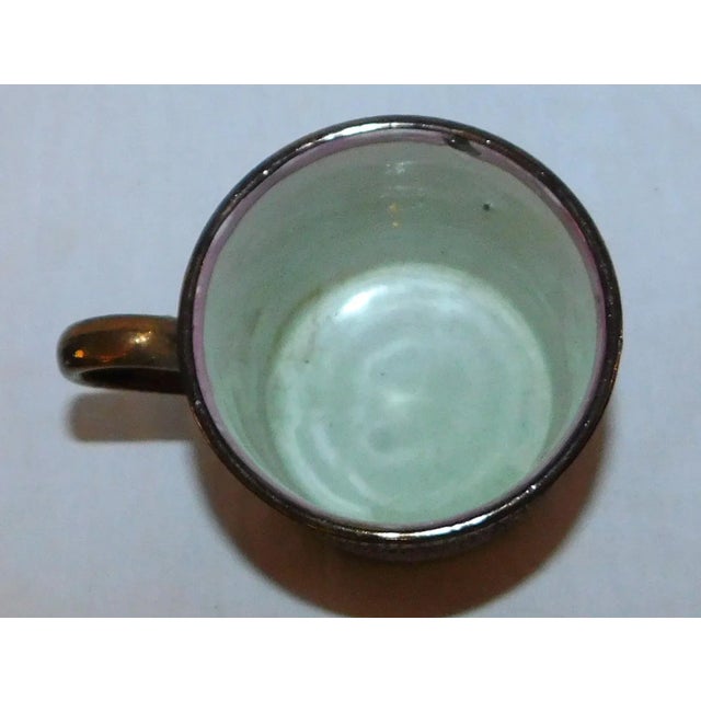 English Antique Copper Luster Mug For Sale - Image 3 of 7