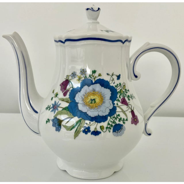 Italian Porcelain Espresso Coffee Set "Lerici" by Richard Ginori 1735 for 10 People For Sale - Image 9 of 10