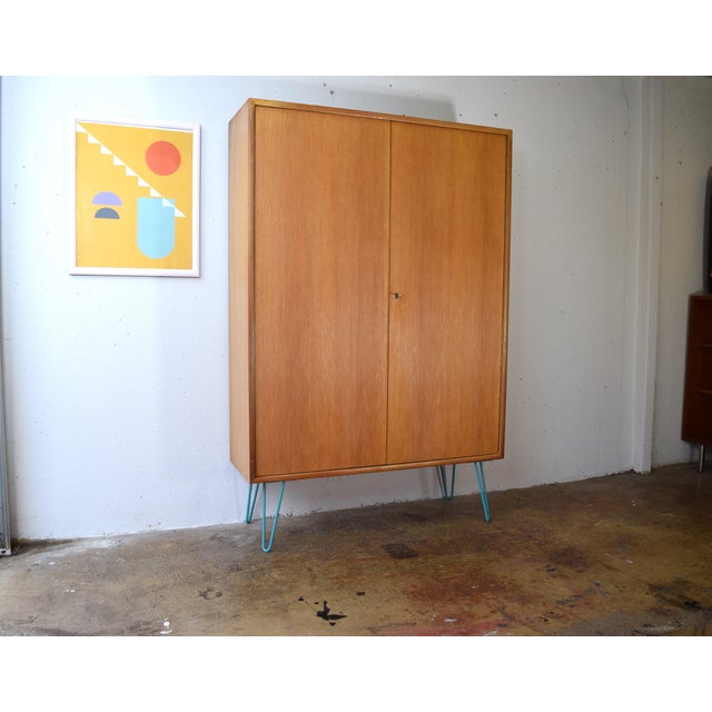 Vintage Cabinet in Oak from WK Möbel, 1960s For Sale - Image 6 of 7