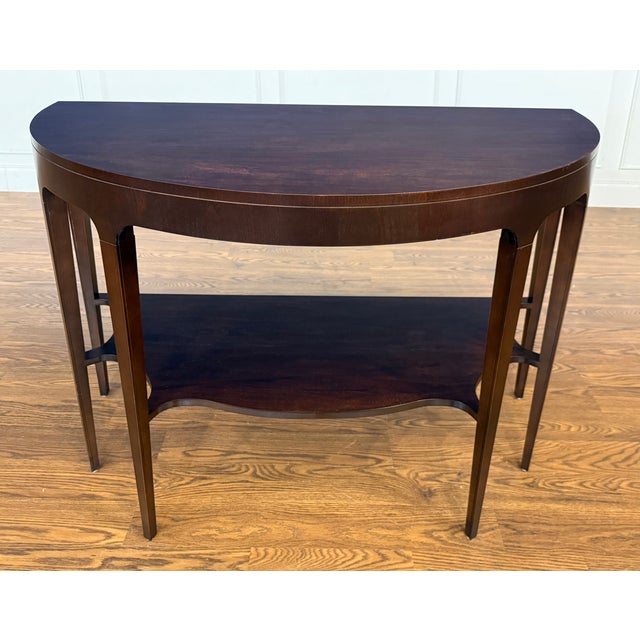 Highland House Highland House Console Table For Sale - Image 4 of 10
