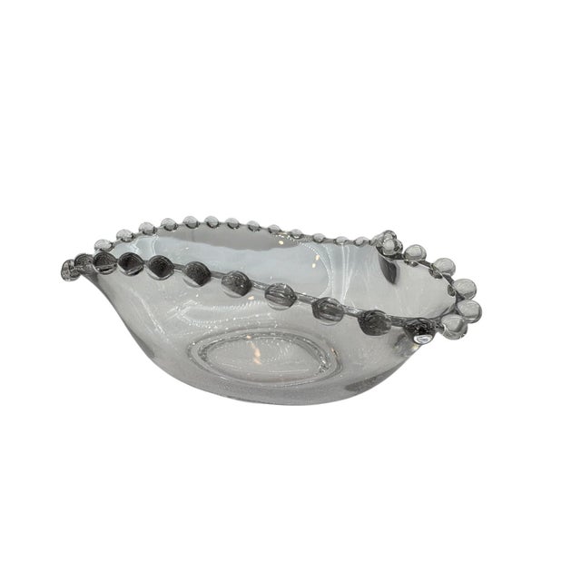 Mid 20th Century Mid 20th Century Imperial Glass Candlewick Heart Mayo Bowl For Sale - Image 5 of 7