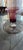 Glass Vintage Mikasa Modern Heavy, Cranberry Colored Crystal Vase For Sale - Image 7 of 7
