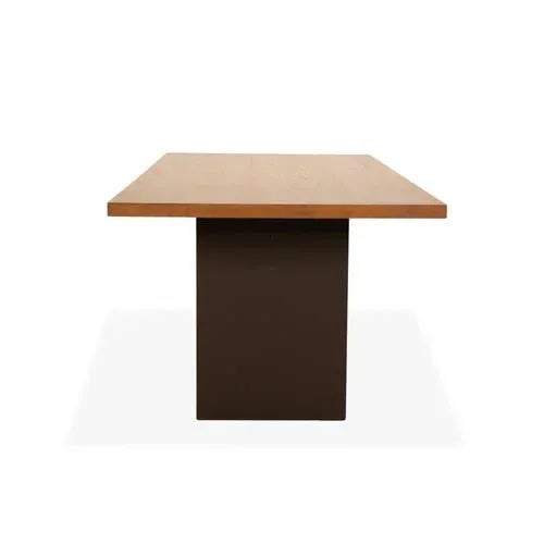 Janua SC42 Wooden Dining Table in Oak For Sale - Image 9 of 10