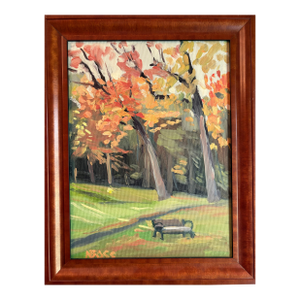 Oil Painting - Landscape With Trees