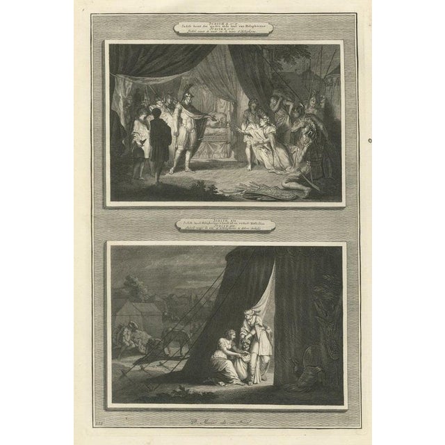 Pieter Mortier, Judith Before Holofernes and Judith Beheads Holofernes, 1700, Engraving For Sale - Image 12 of 12