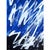 19.6" X 25.5" - Set of 6 'Writings' Cy Twombly Inspired Abstract Original Art Installation For Sale - Image 12 of 13