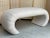 1970s Vintage Curved Waterfall Bench in the Style of Karl Springer For Sale - Image 13 of 13