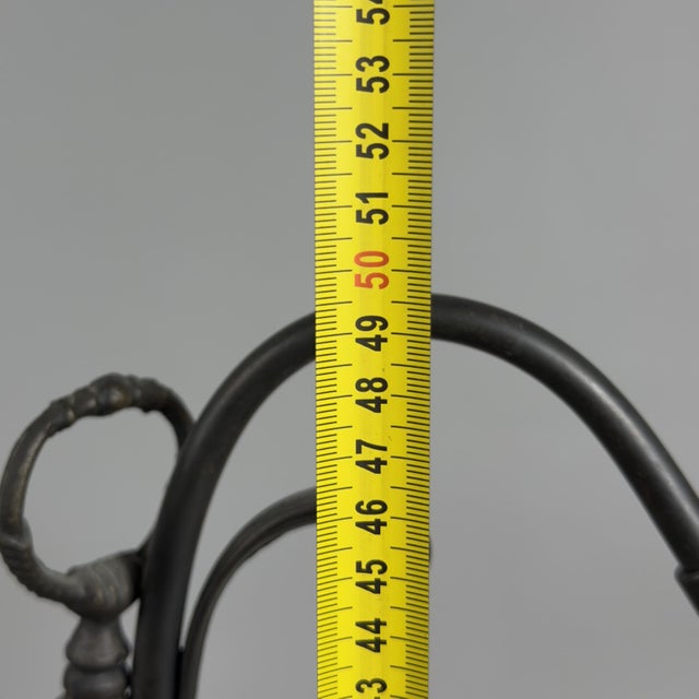 Table Lamp in Glass and Wood from Abat-Jour Liberty For Sale - Image 12 of 13