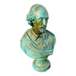 MidCentury William Shakespeare Bust For Sale