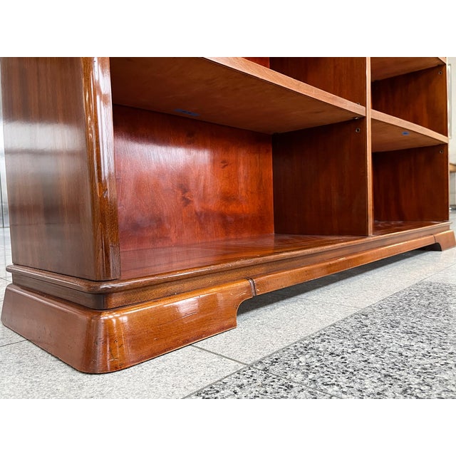 1960s Danish Modern Mahogany Bookcase For Sale - Image 10 of 18