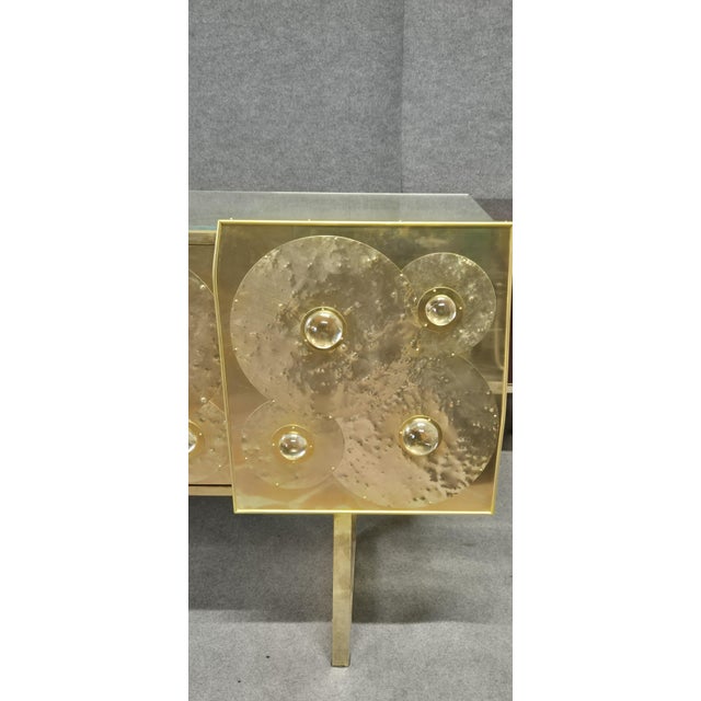 Designed and handcrafted in italy by justfurnituress, this sculptural sideboard is a statement piece that blends...