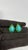 Natural Emerald, Turquoise, & Diamond Earring in 14k Gold For Sale In New York - Image 6 of 8