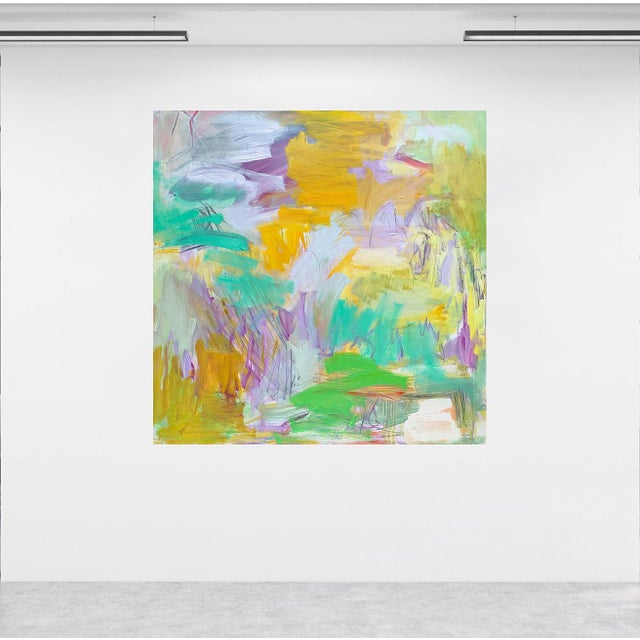 “Yellow Passage” is an original abstract painting created in oil on linen. My work explores gesture, atmosphere, and the...