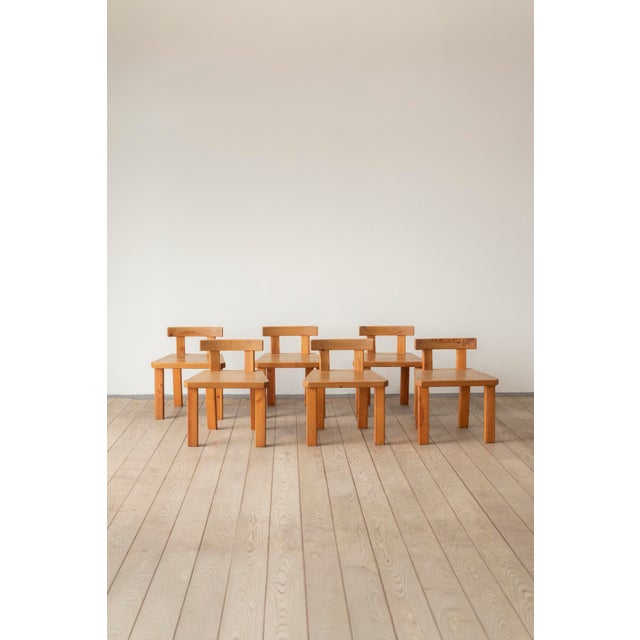 Vintage Dining Chairs by Roland Wilhelmsson, 1970s, Set of 6 For Sale - Image 4 of 4