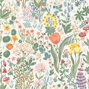 SAMPLE - Boråstapeter Blomsterhav Wallpaper In Multi