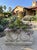 Stone Vintage Neoclassical Cast Stone Planter With Ram's Head and Lion Masks For Sale - Image 7 of 12