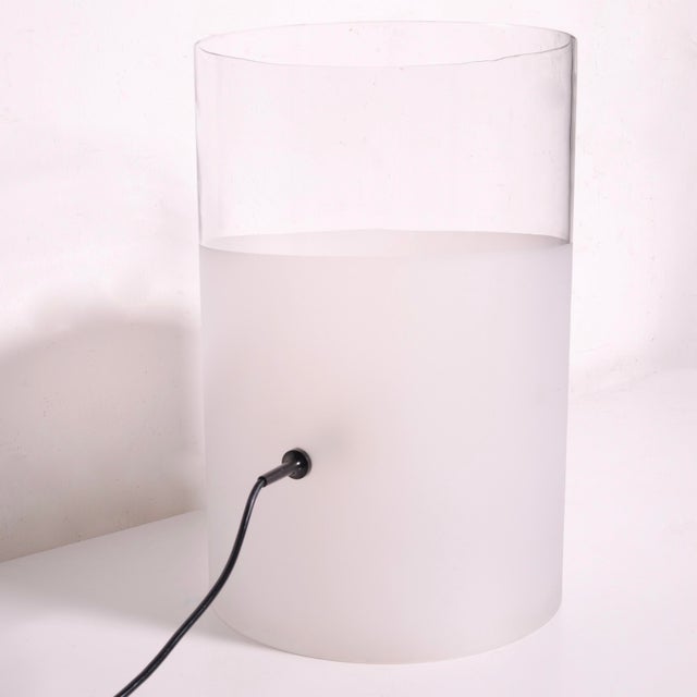 Fatua Table Lamp in Glass attributed to Guido Rosati for Fontana Arte, 1970s For Sale - Image 10 of 18