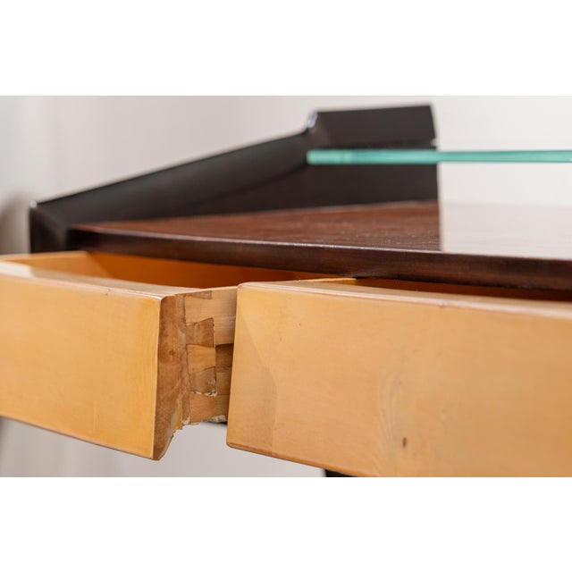 Wood Mid-Century Italian Console, 1950s For Sale - Image 7 of 10