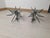 Mid-Century Modern Vintage Wall Lamps in Chromed Brass and Smoked Glass by Gino Paroldo for Dino Dei, 1960s, Set of 2 For Sale - Image 3 of 13
