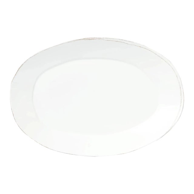 Melamine White Oval Platter For Sale