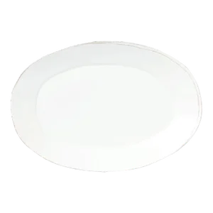 Melamine White Oval Platter