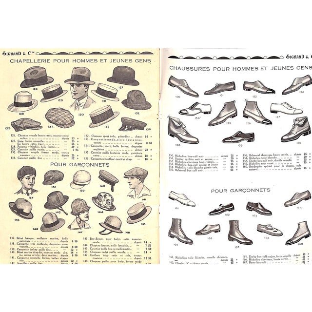 White Sigrand & Cie Printemps-Ete 1927 For Sale - Image 8 of 14