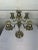 French Vintage Silverplated 5 Candle Candelabra For Sale - Image 3 of 7