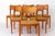 Mid-Century Danish Ole Dining Chairs in Teak by Niels Koefoed for Koefoeds Hornslet, 1970s, Set of 6 For Sale - Image 12 of 12