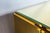Mid 20th Century Pair of Large Brass Cube Side Tables For Sale - Image 9 of 13