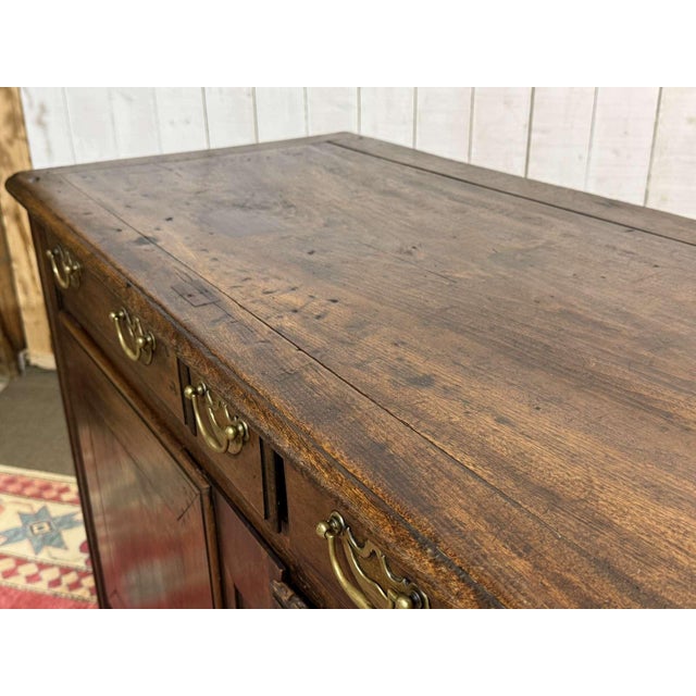 Antique Malouin Mahogany and Poplar Buffet, 1800s For Sale - Image 15 of 18