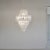 Large Murano Glass Saddle Chandelier, 1980s For Sale - Image 6 of 6