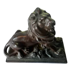 1930s ‘Lion of Belfort’ France Paperweight