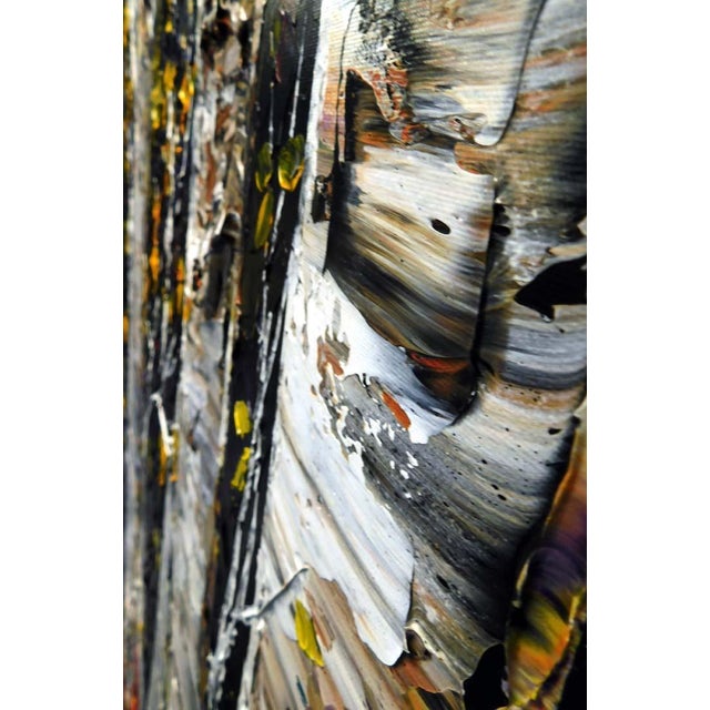 2010s Maya Eventov "Symphony of Fall" Large Original Acrylic Painting on Canvas For Sale - Image 5 of 10