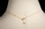 Contemporary 14K Gold Chain Necklace with Pink Tourmaline and Diamond Pendant For Sale - Image 3 of 4