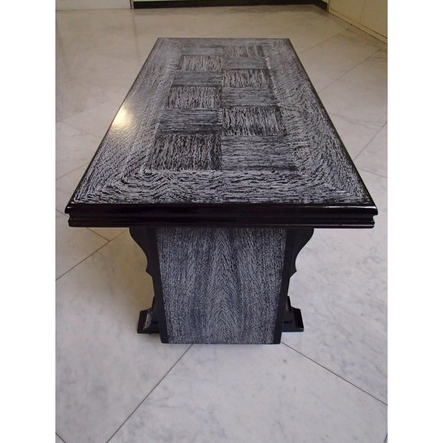 Oak Bar Table and Cabinet, 1940s For Sale - Image 11 of 18