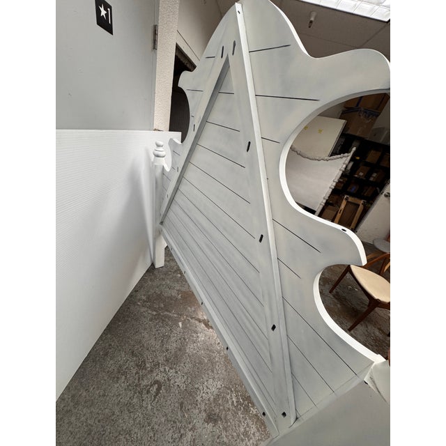 Queen Size Ballard Designs Claudette Headboard For Sale - Image 11 of 12