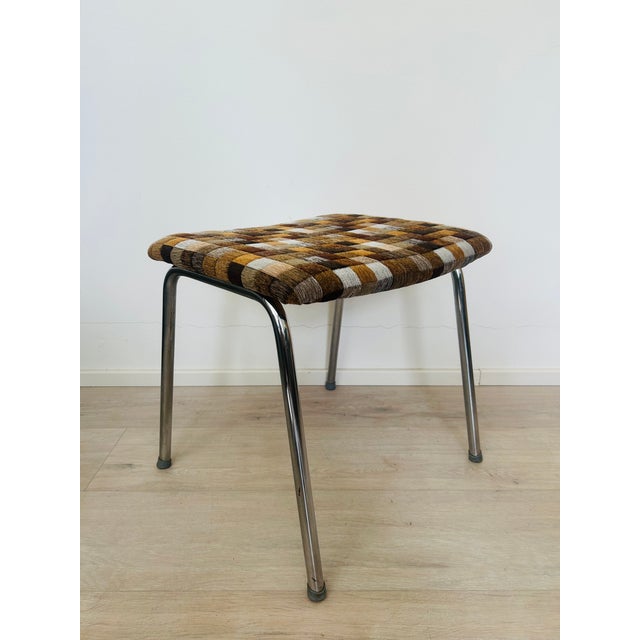 Vintage Ottoman by Kovona, Czechoslovakia, 1970s For Sale - Image 4 of 9