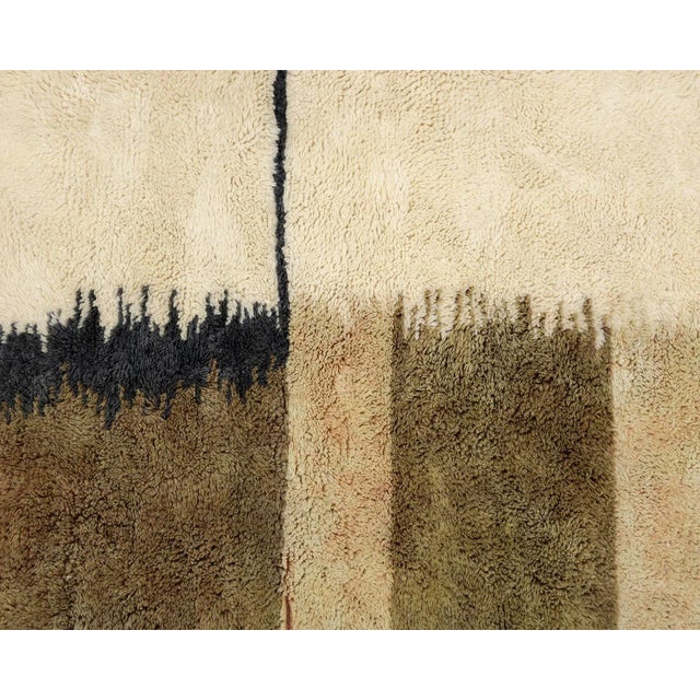 Hand-Knotted Wool Premium Rug by Azele Studio For Sale - Image 4 of 10