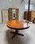Wood Round Extendable Table from Baumann, 1960s For Sale - Image 7 of 15